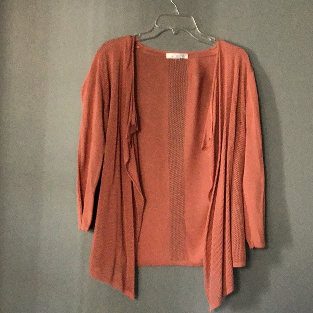 August Silk paprika light  sweater\cardigan
